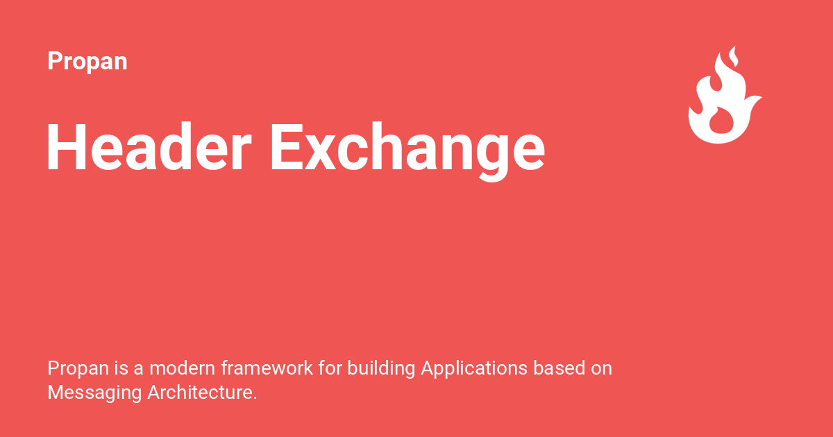 Header Exchange Propan